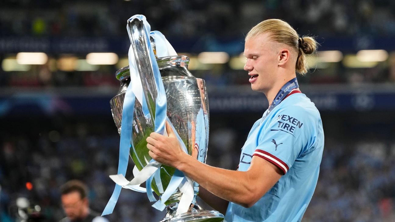 Erling Haaland wins UEFA Champions League Golden Boot - Futbol on