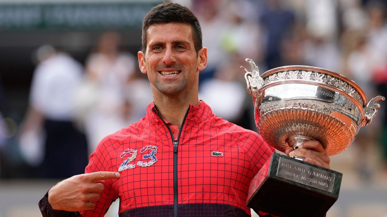 Ranking every single one of Djokovic’s 23 Grand Slam titles