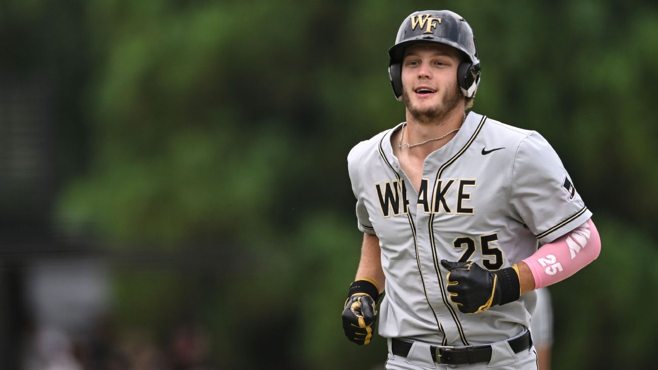 Wake hits record-tying nine HRs, reaches MCWS