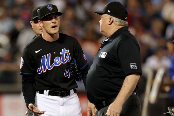 Mets’ Smith ejected after sticky substance check