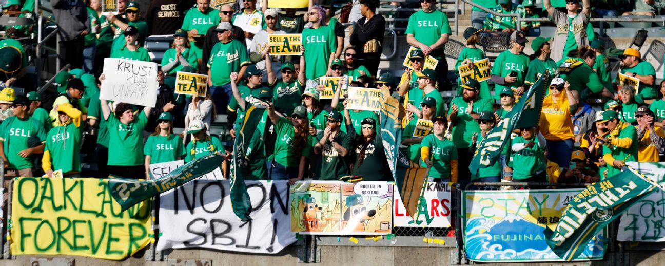 In Oakland, frustrated A's fans unite, sound off