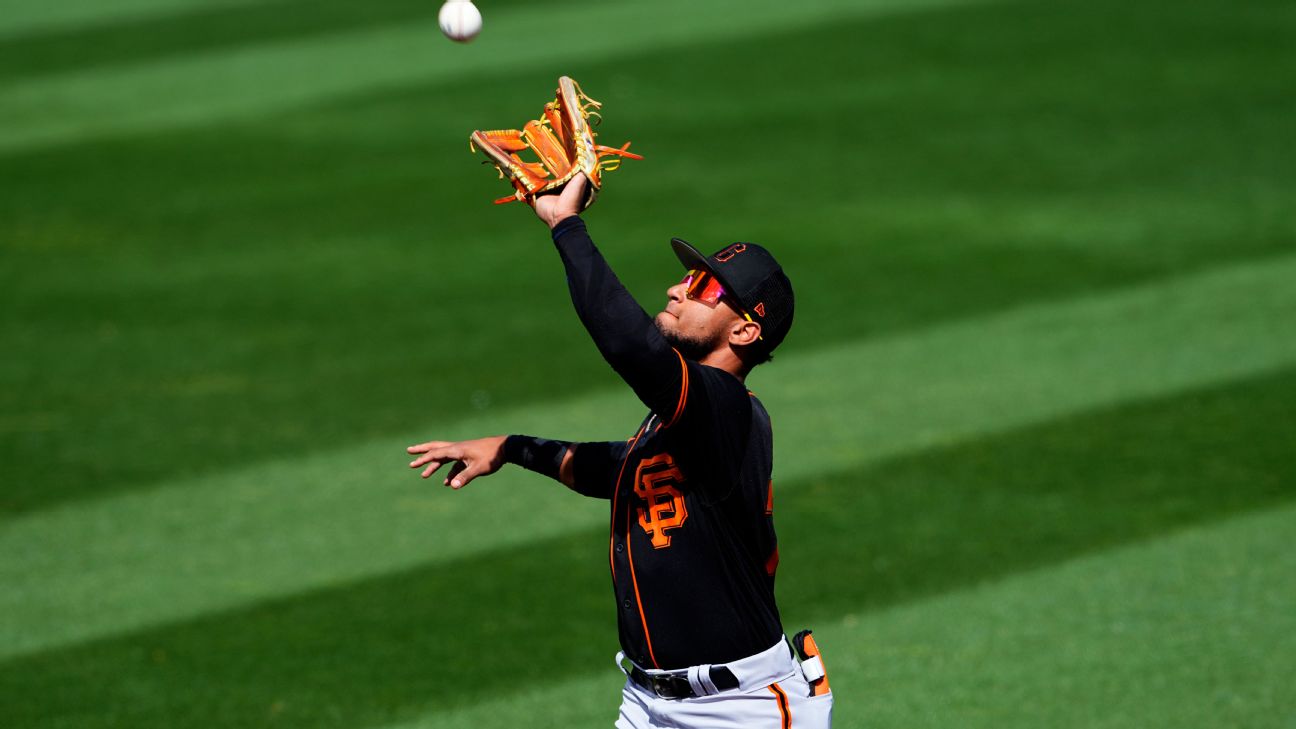 How Giants' Luis Matos used FaceTime, a '90s slugger to fix his swing