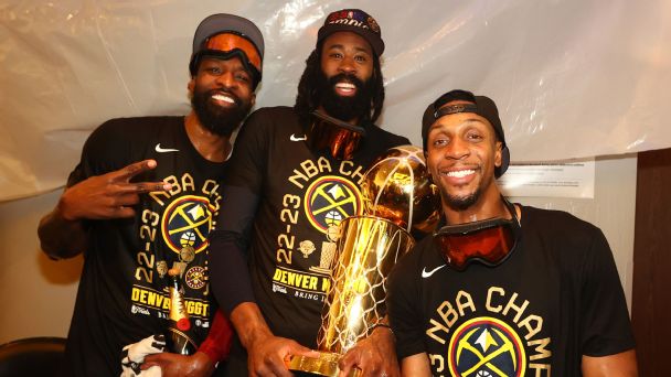 'Man, we champs!': Why Denver's NBA title means more for these four vets