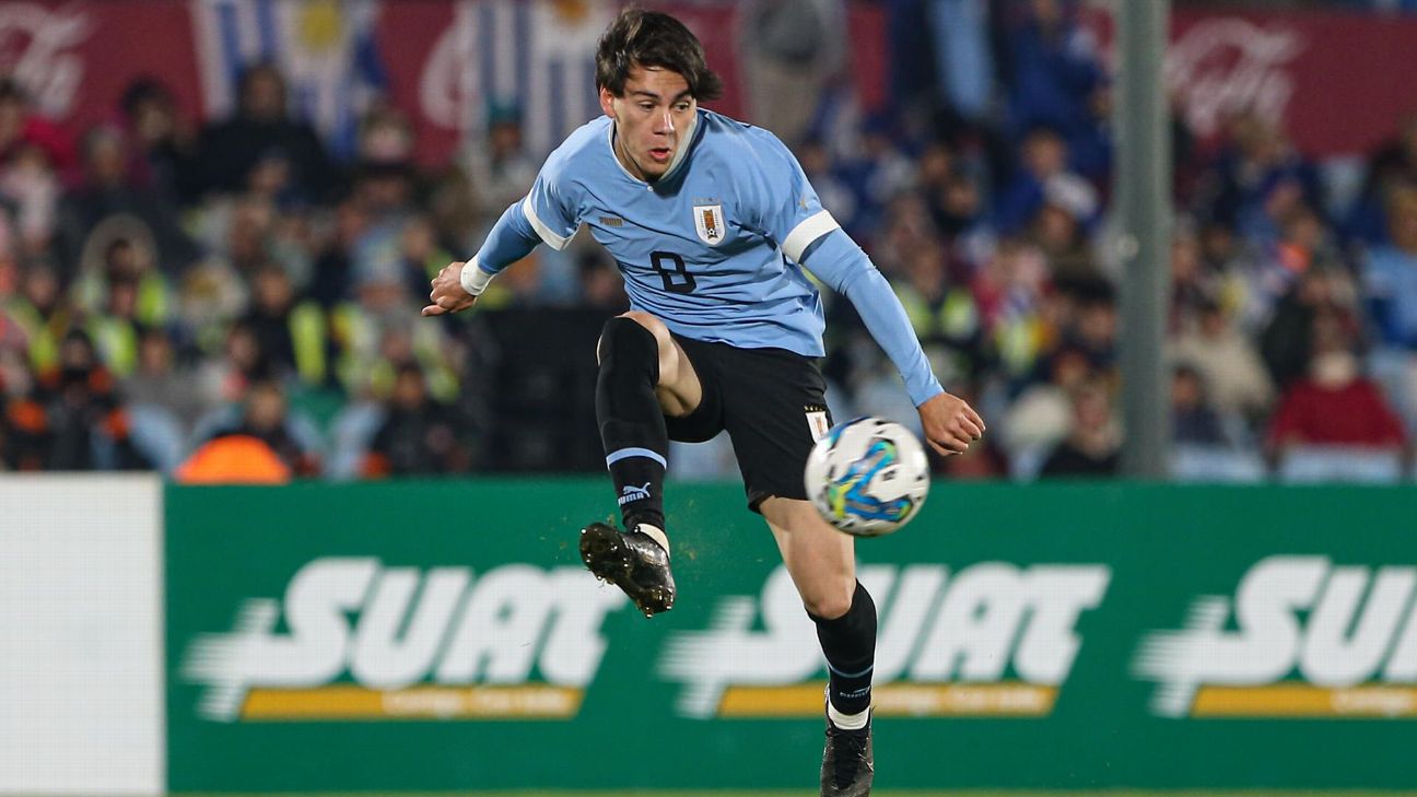 Uruguay goleó a Nicaragua en el primer partido de Marcelo Bielsa al frente  de la celeste