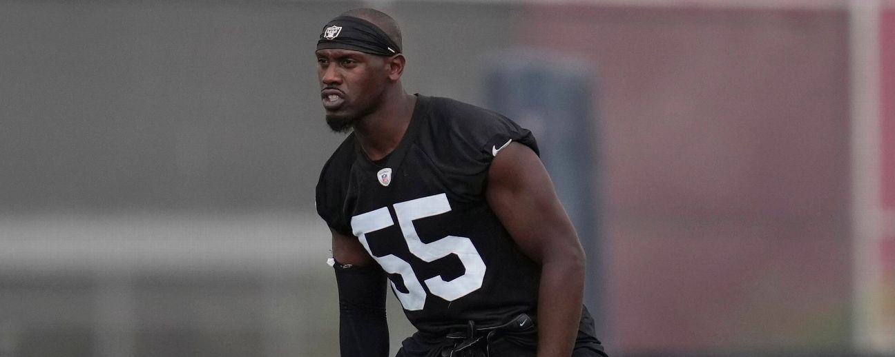 Raiders place DE Chandler Jones on non-football illness list - ESPN