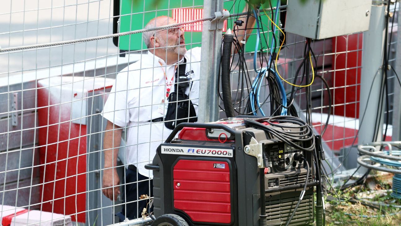 F1 Canadian Grand Prix CCTV issue stops first practice