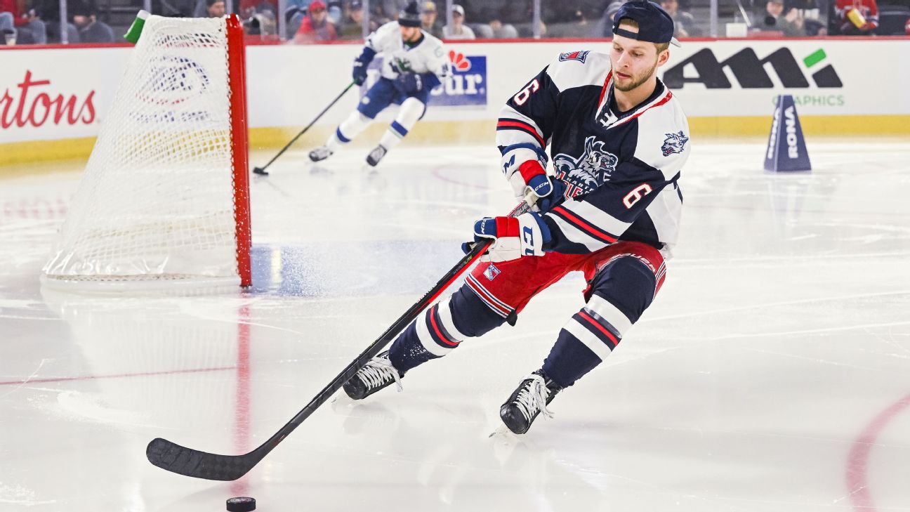 New York Rangers sign Zac Jones to two-year contract extension - Daily  Faceoff