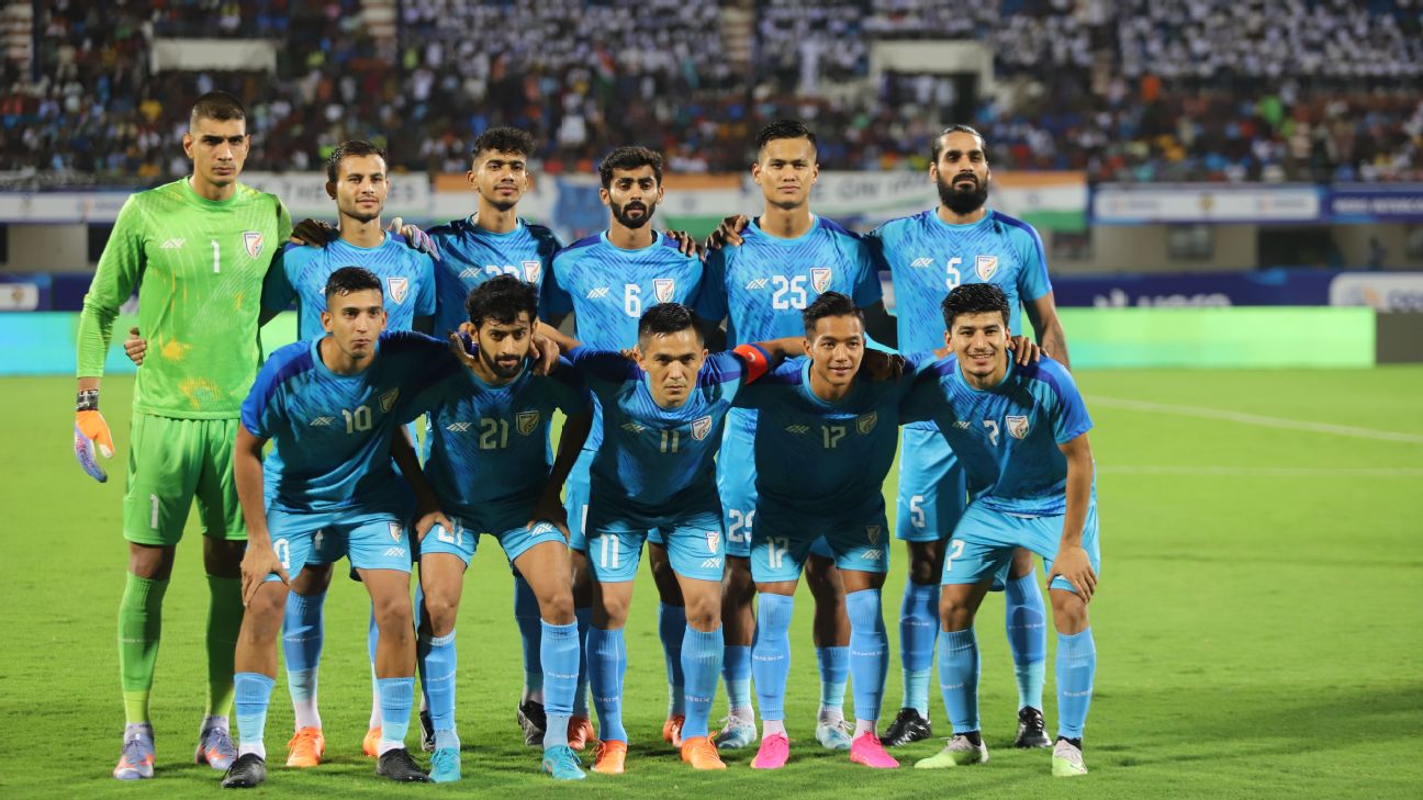 Indian football team attains best FIFA ranking in 21 years