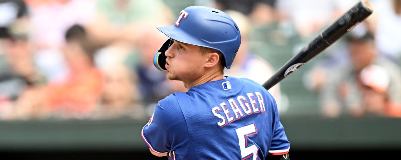 Texas Rangers' Corey Seager exits early due to bruised leg - ESPN