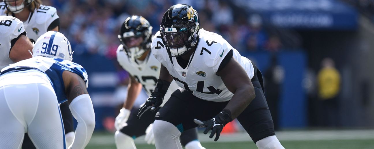 Jaguars LT Cam Robinson facing suspension for PEDs