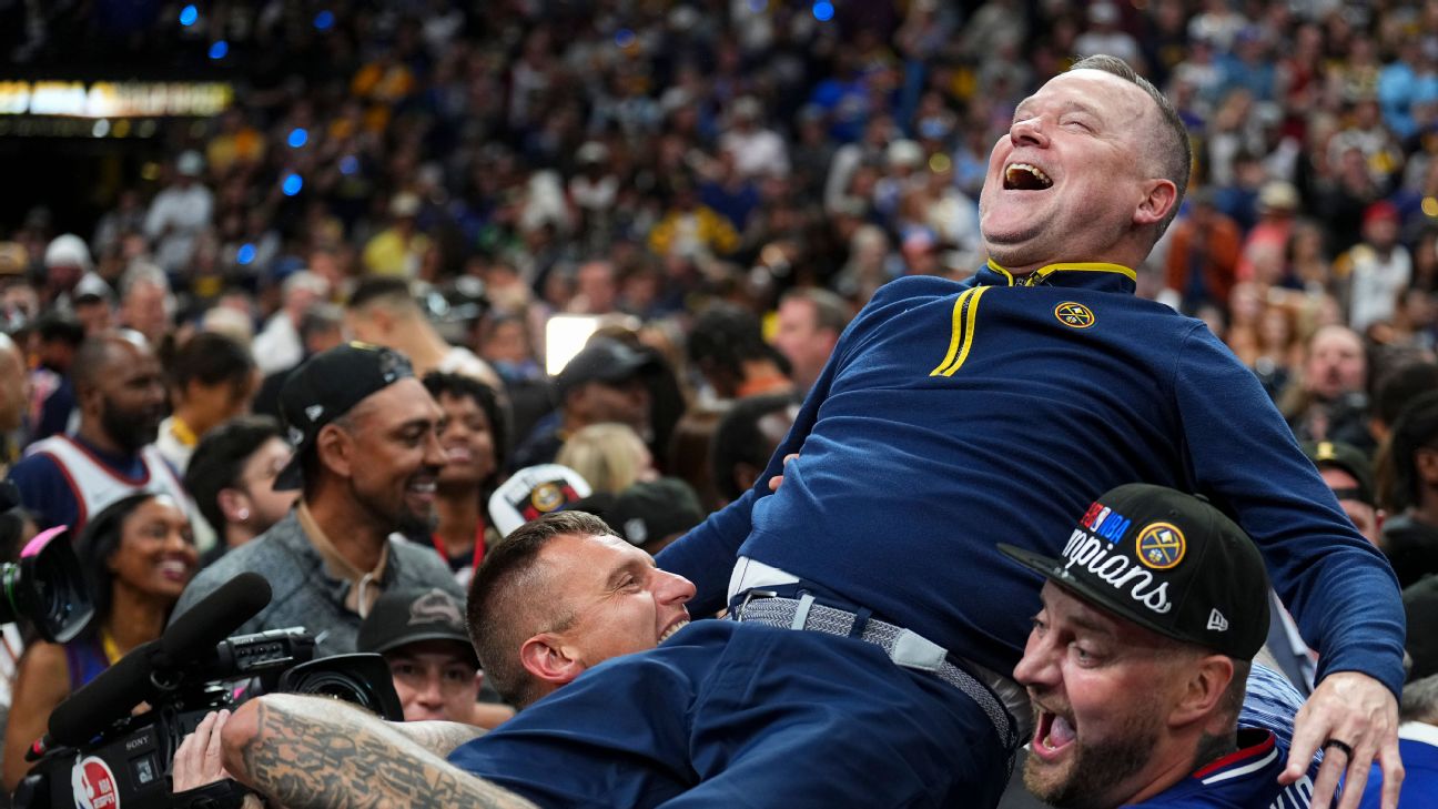 Nuggets Head Coach Michael Malone Gets Shoulder Tattoo Honoring NBA Title