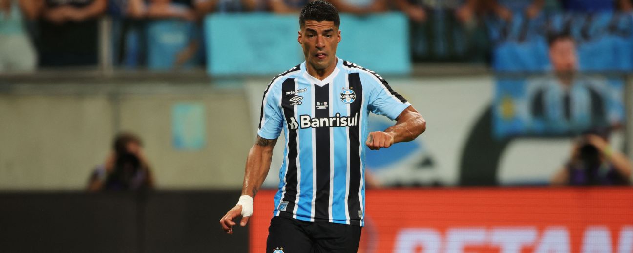 Suárez marca 1º gol no Brasileirão, mas Grêmio deixa Red Bull