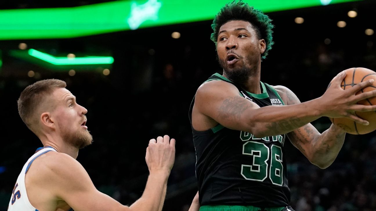 Report: Celtics trade Marcus Smart, add Porzingis in blockbuster