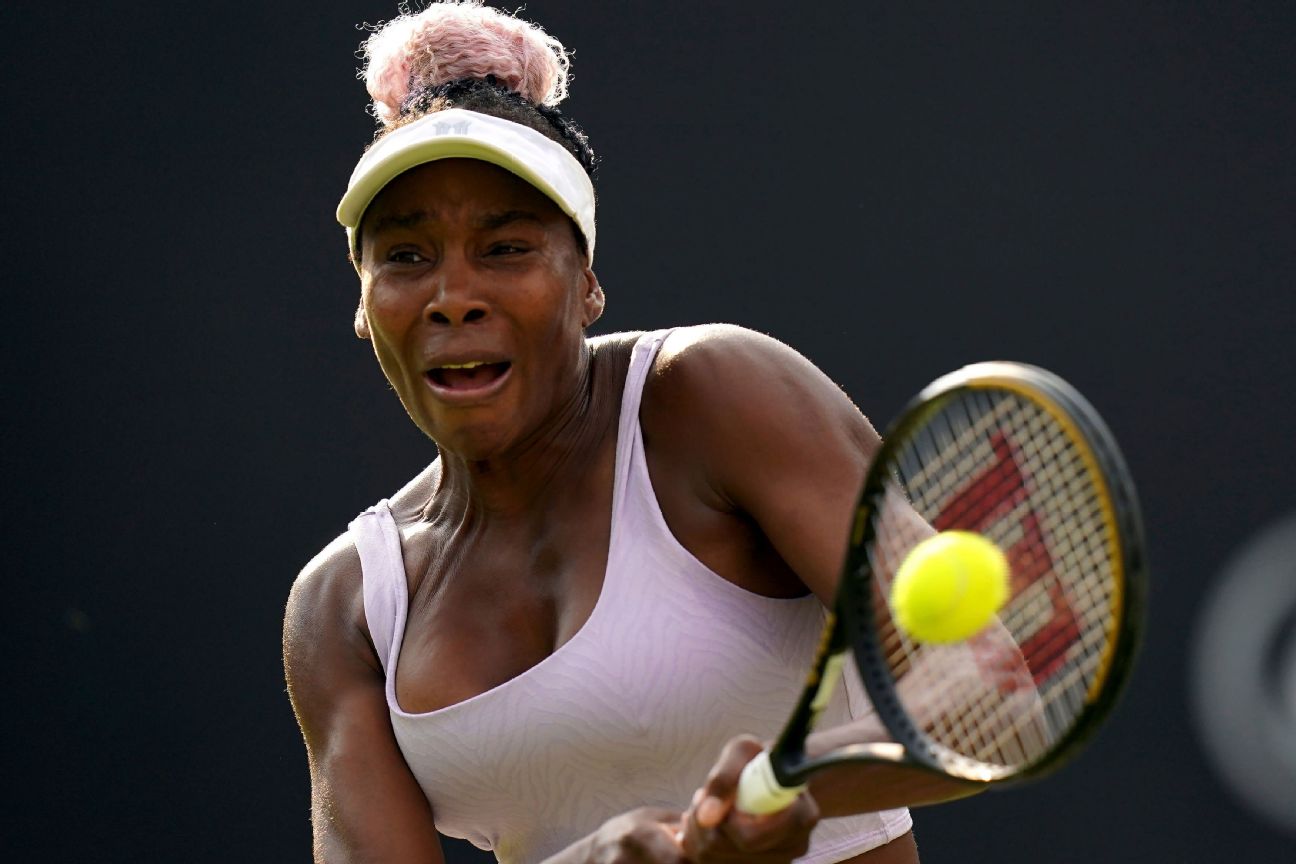 Venus pulls out of Cleveland, will play US Open