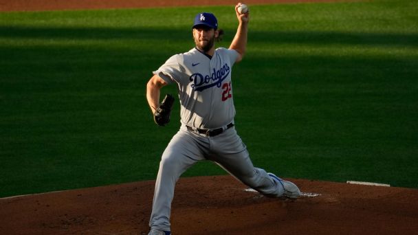 Clayton Kershaw's mantra for holding the Dodgers together: 'Next pitch'