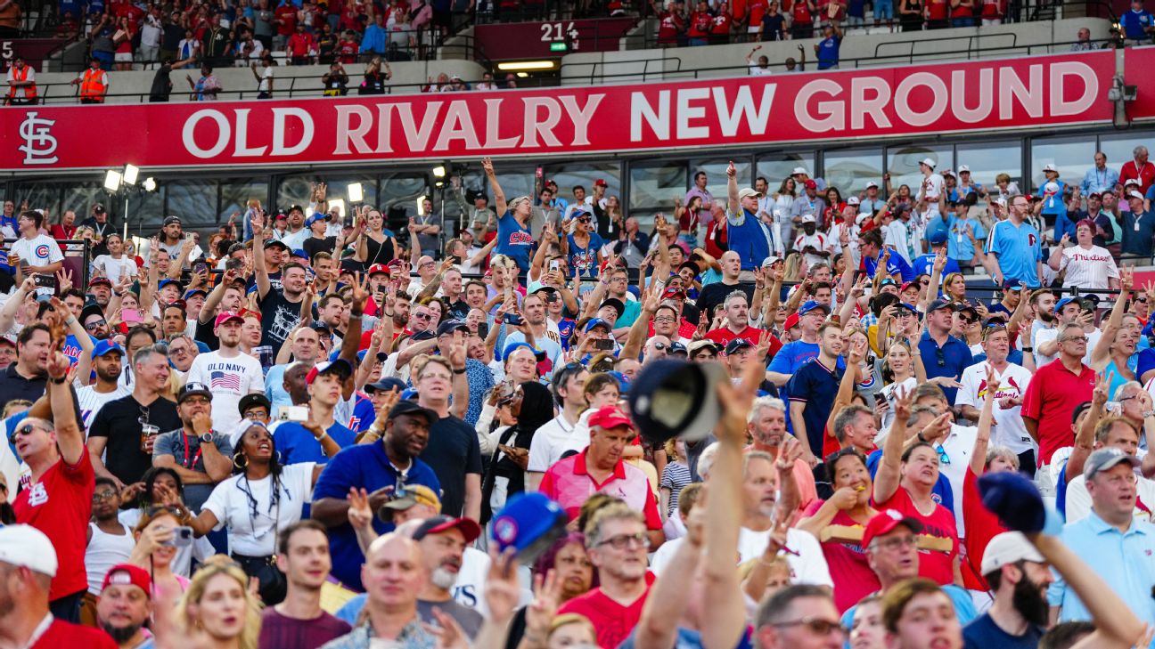 On Deck: 2023 MLB London Series: St. Louis Cardinals vs. Chicago Cubs from  London Stadium Airs Exclusively on ESPN on June 25 - ESPN Press Room U.S.