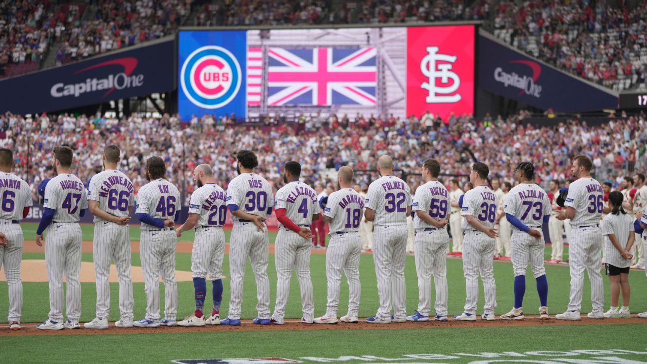Cubs and Cardinals making most of MLB's London Series - ESPN