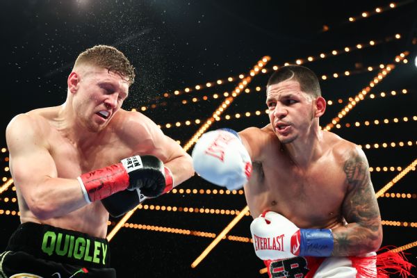 Berlanga tops Quigley in uneven return to ring
