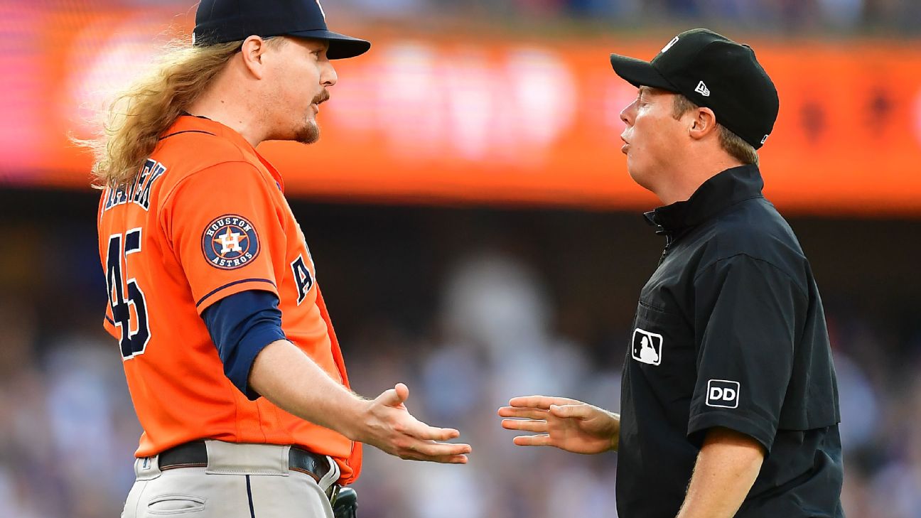 What happened to Ryne Stanek? Wild pitcher rant results in Astros loss vs  Dodgers