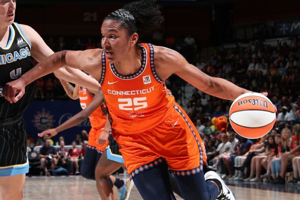 Thomas sets WNBA record with 4th triple-double