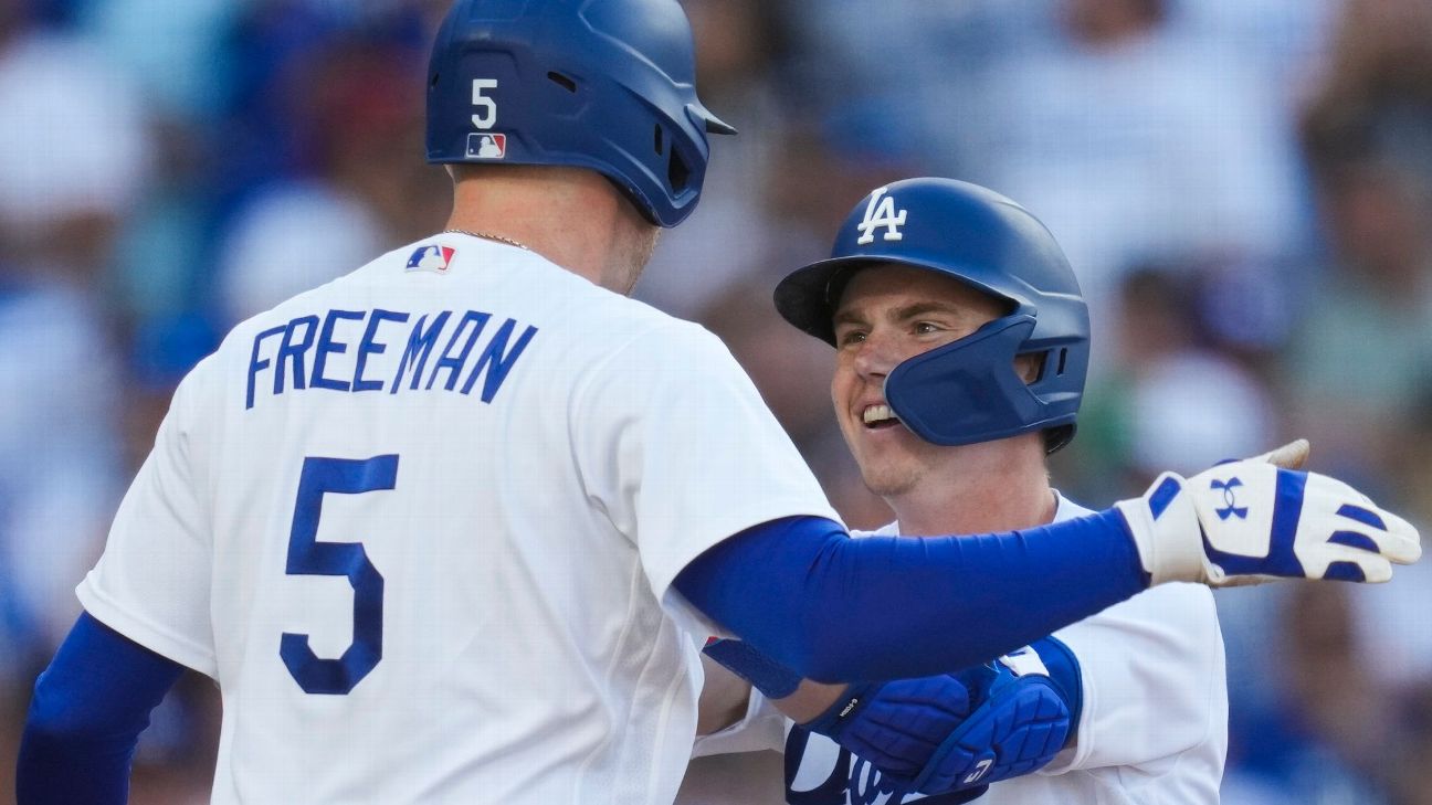 Los Angeles Dodgers star Freddie Freeman collects 2,000th hit - ESPN
