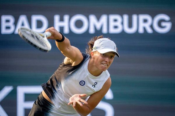 Swiatek tops Maria to move on in Homburg Open