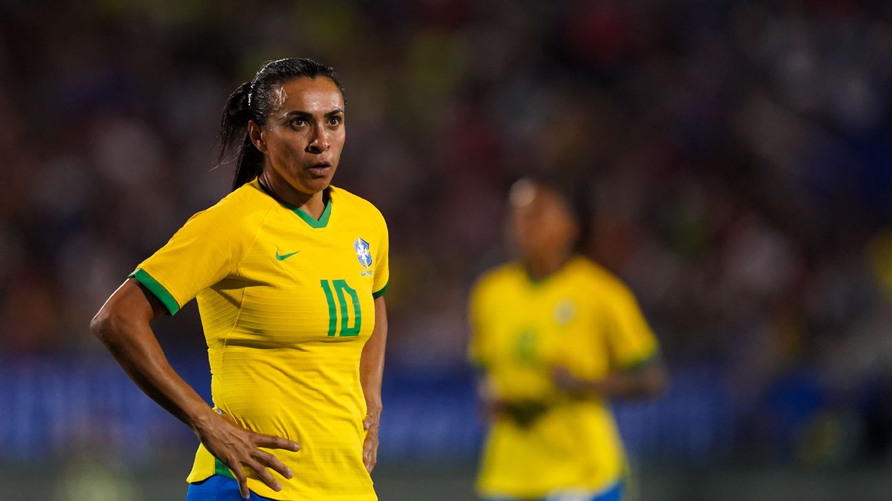 Marta named to Brazil squad for 6th World Cup