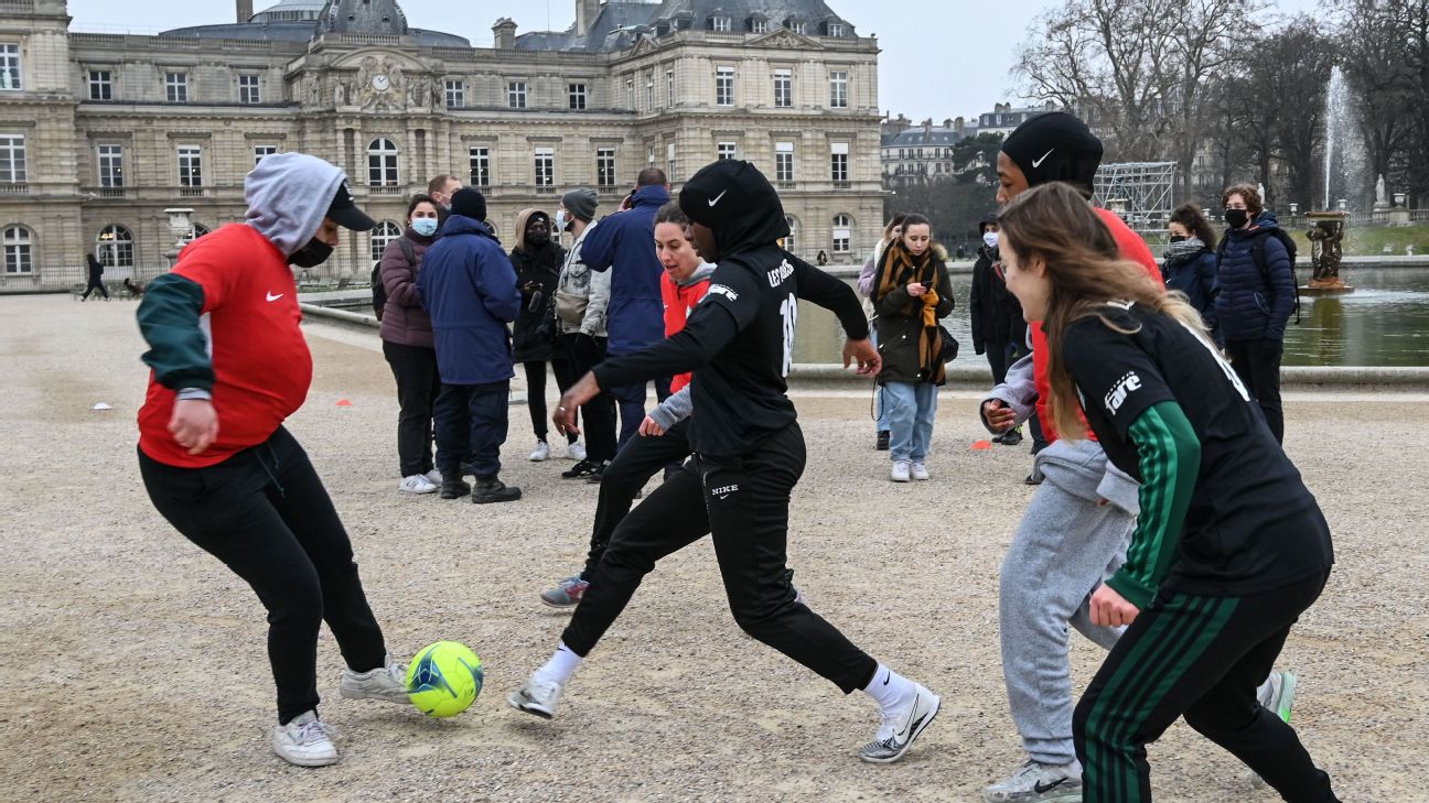 French court upholds ban on hijabs at matches