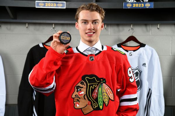 Bedard signs entry-level deal with Blackhawks