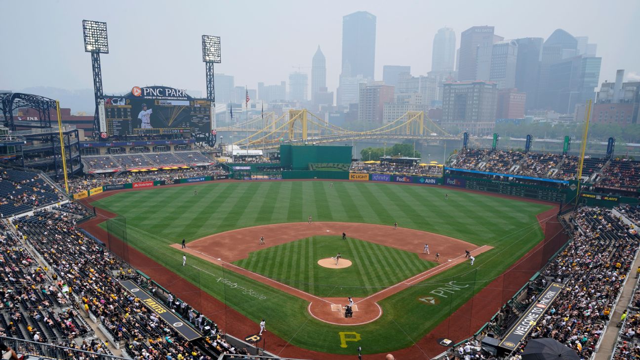 Pirates-Padres game delayed 45 minutes due to poor air quality