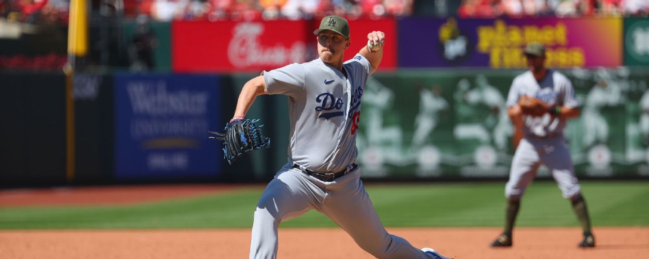 Michael Grove rocked by Reds to cap dismal month for Dodgers starting  pitchers