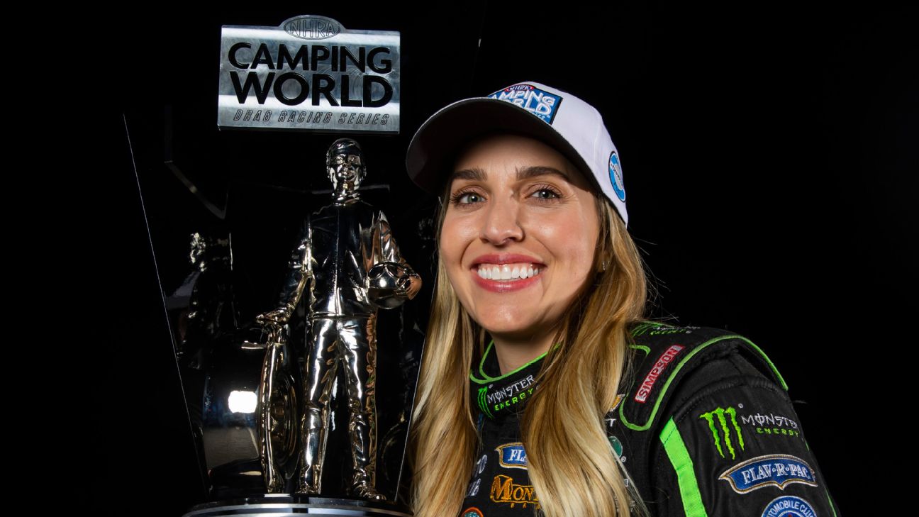 NHRA star Brittany Force to retire after season to start family - ESPN