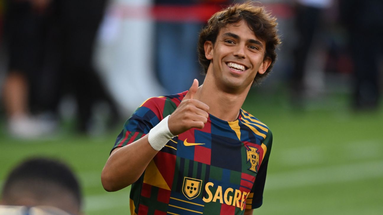 22 23 Portuguesa Joao Felix Soccer Jerseys Player Version