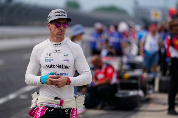 IndyCar's Pagenaud OK after wreck at practice