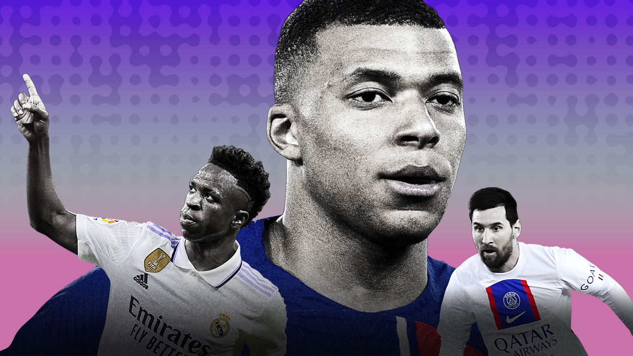 ESPN FC 100 2023 Haaland Mbappe lead best men soccer players - ESPN