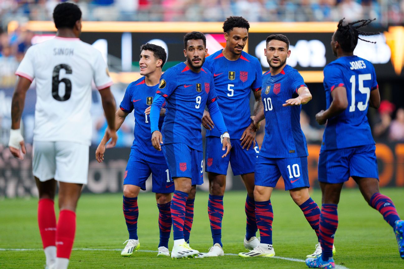 Jesus Ferreira 1st American with back-to-back international hat tricks as  US advances in Gold Cup