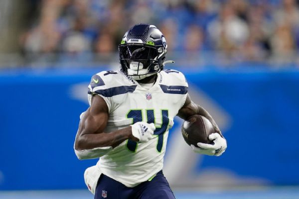 Seahawks’ Metcalf to miss first game of career