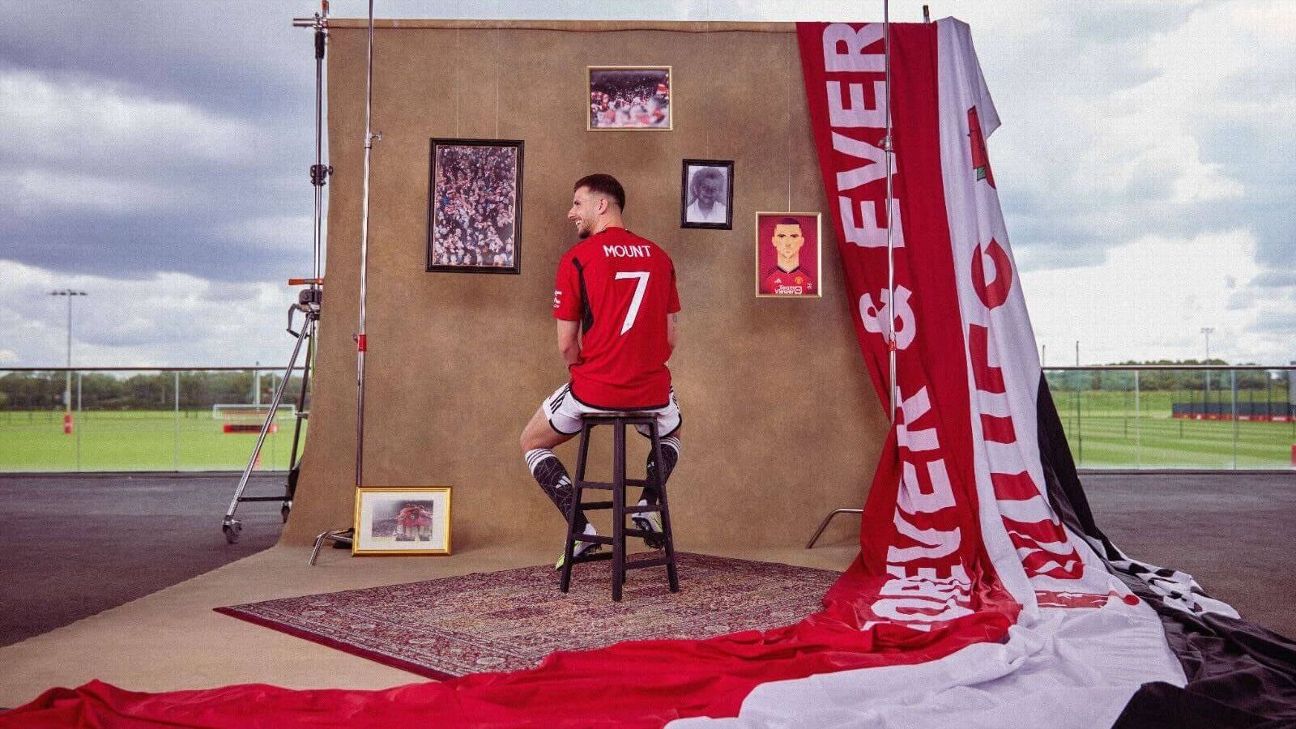 Manchester United le dio la mítica camiseta 7 a Mason Mount - ESPN