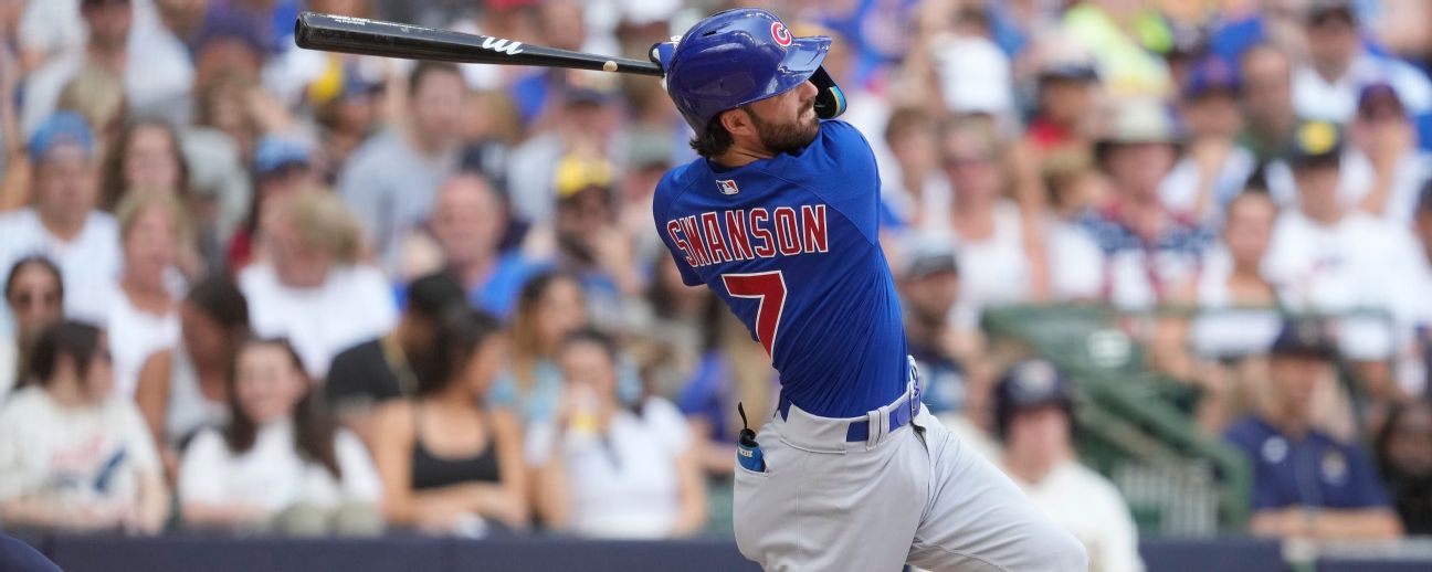 Dansby Swanson (heel) returns to lineup in Cubs' victory - ESPN