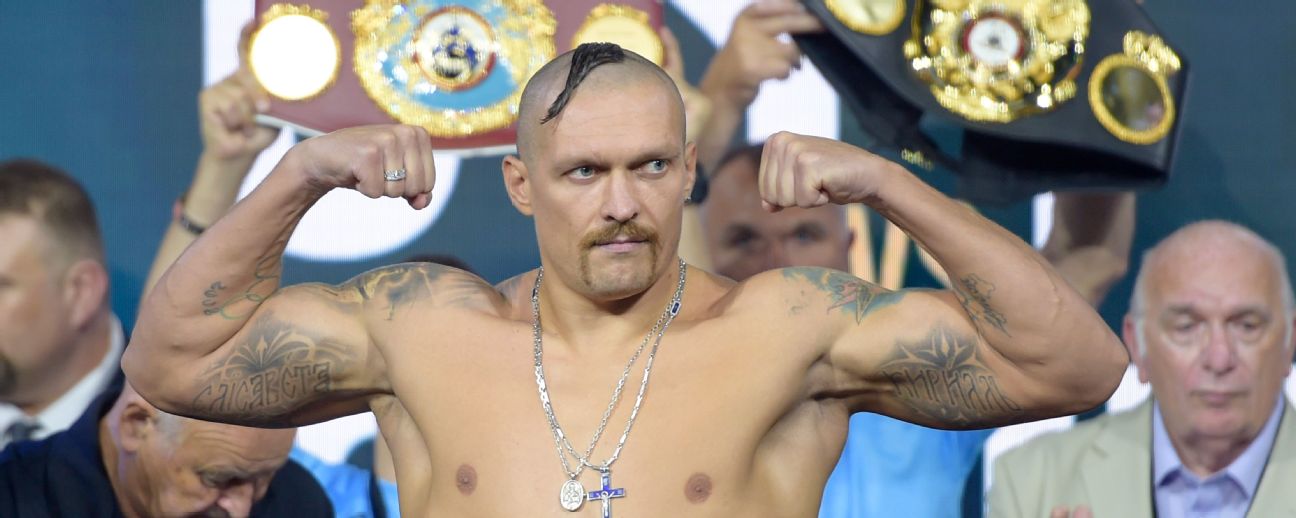 Usyk to defend titles against Dubois in Poland