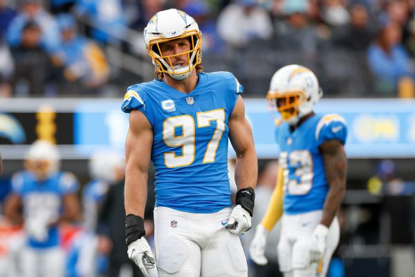 Chargers' Joey Bosa: Would be 'cool' to play with brother Nick