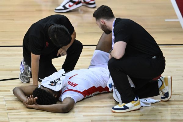 Source: Rockets’ Thompson out with ankle sprain