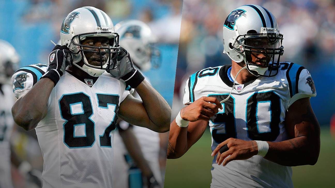 Panthers honoring Julius Peppers, Muhsin Muhammad