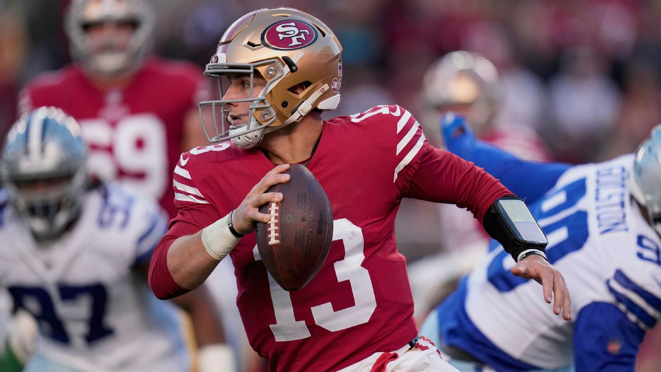 Brock Purdy's 49ers vs. Washington Commanders first preview 