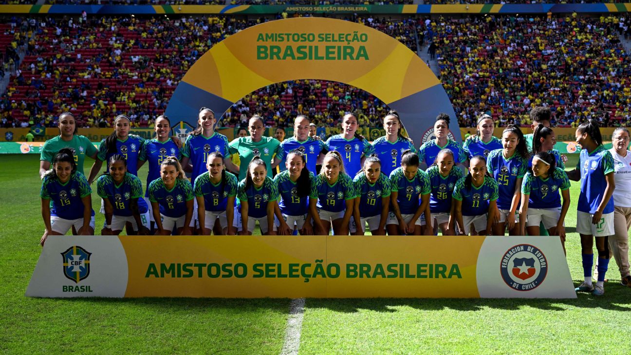 Jogadoras convocadas para a seleção feminina da Copa América