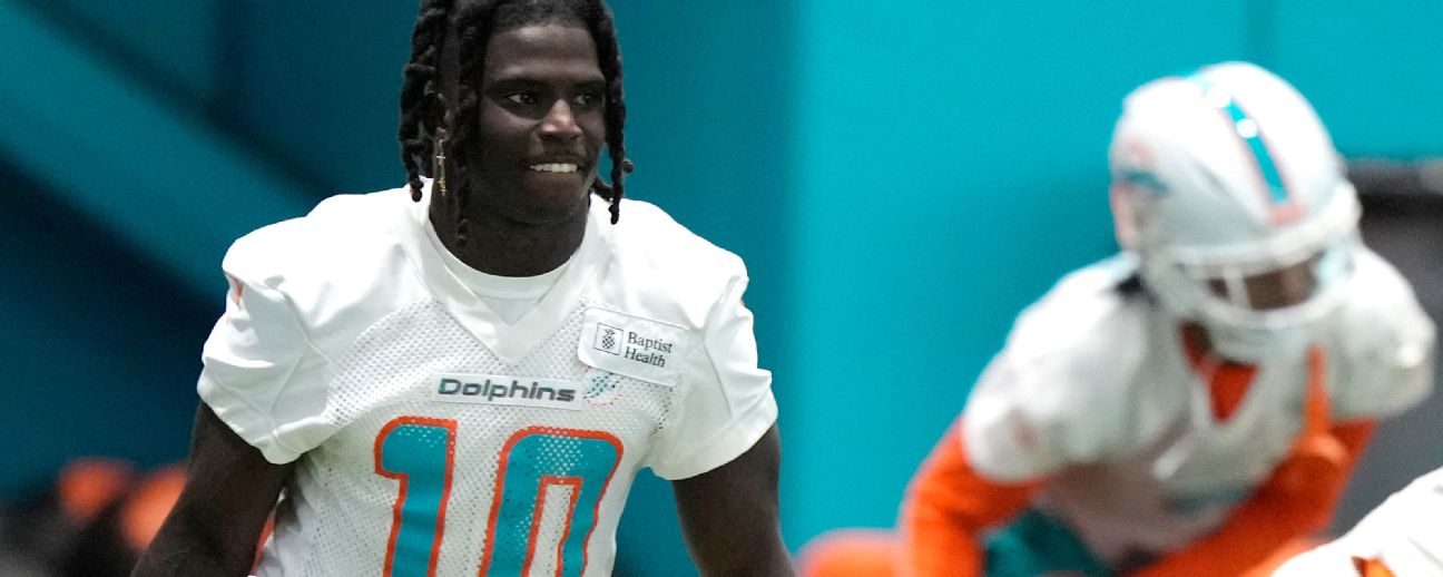 Dolphins' Tyreek Hill believes he could become NFL's first 2,000