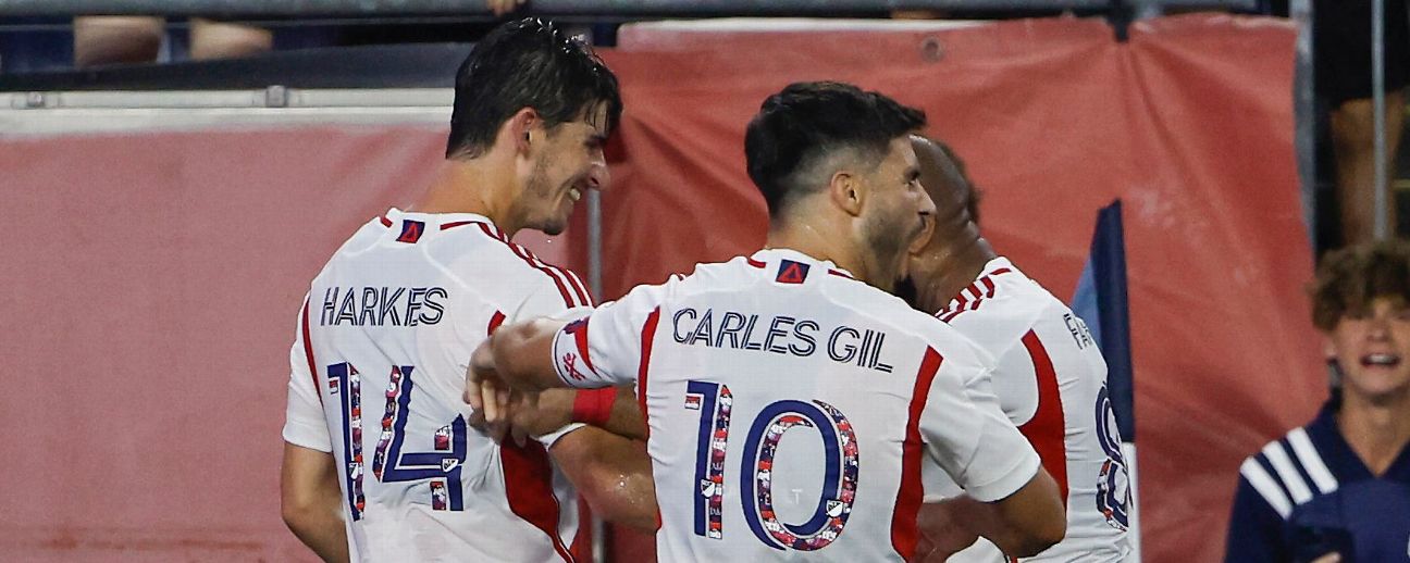 Ian Harkes scores first goals in a Revolution jersey against his