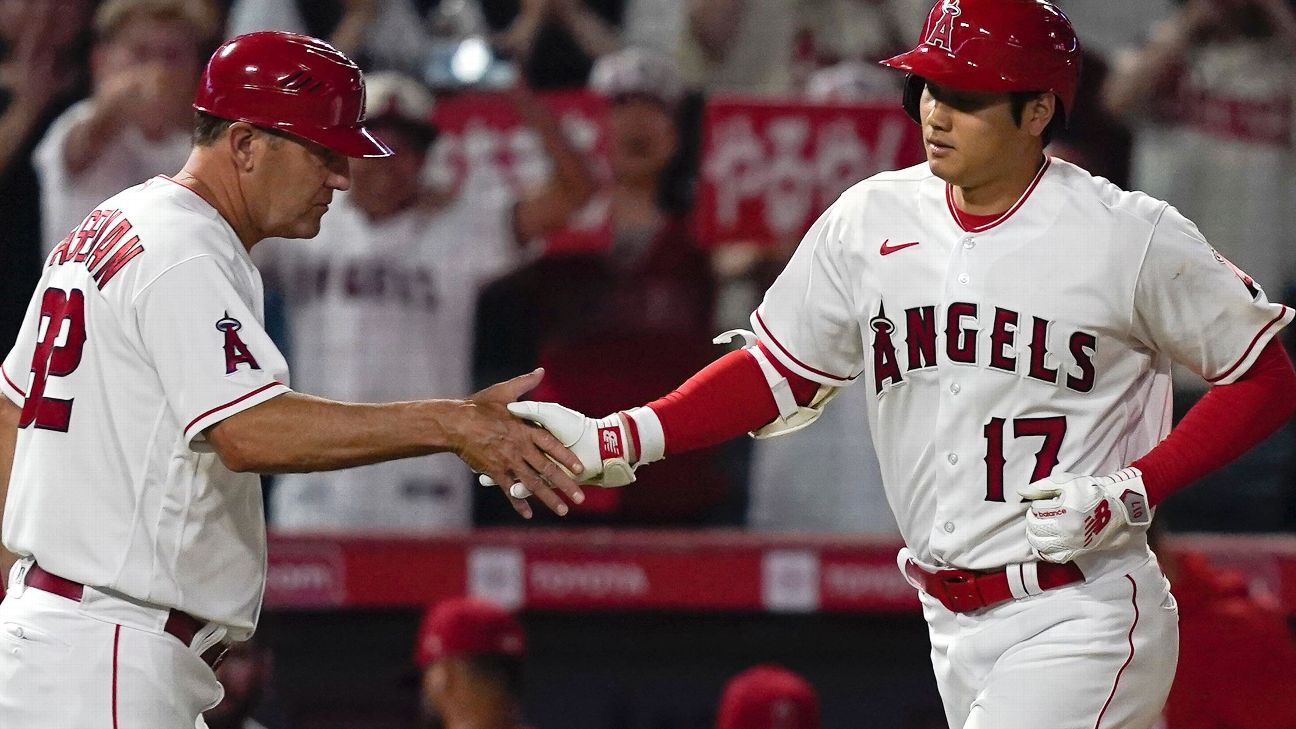 Shohei Ohtani nears return to Angels' lineup, takes swings before game  against Guardians - NBC Sports
