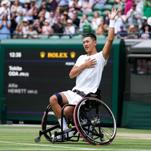 Japanese teen wins Wimbledon wheelchair crown