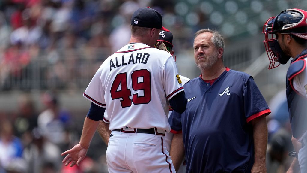 Brian Snitker, Philadelphia Phillies 9-1 Atlanta Braves